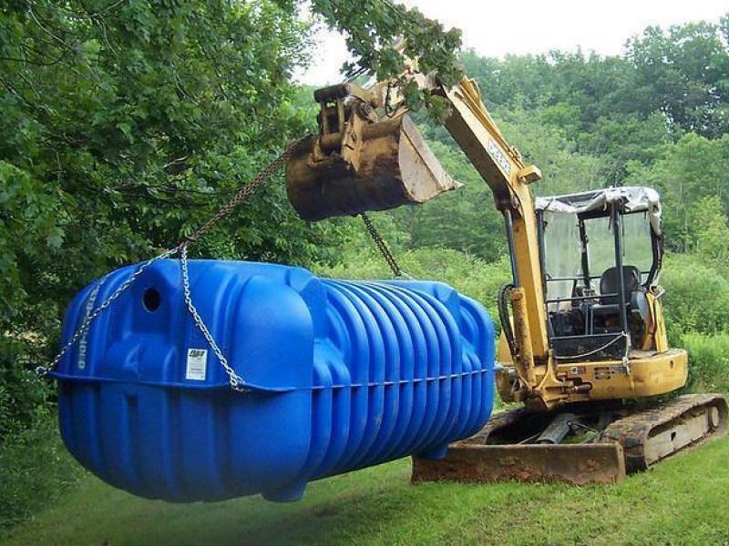 Replacing a septic system